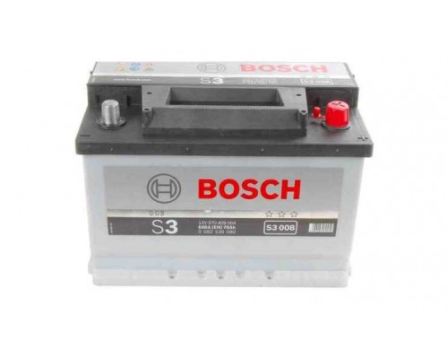Μπαταρία Bosch S3008 70AH 640A 0092S30080