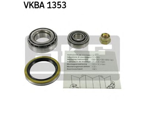 Σετ ρουλεμάν τροχών SKF VKBA1353