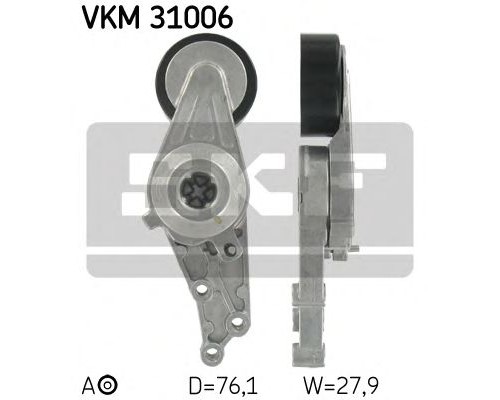 Τεντωτήρας ιμάντας poly-V SKF VKM31006