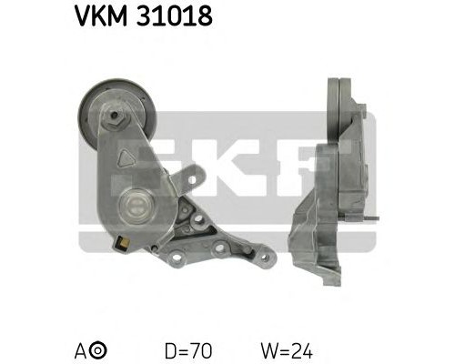 Τεντωτήρας ιμάντας poly-V SKF VKM31018
