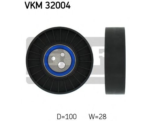 Τροχαλία παρέκκλισης ιμάντας poly-V SKF VKM32004