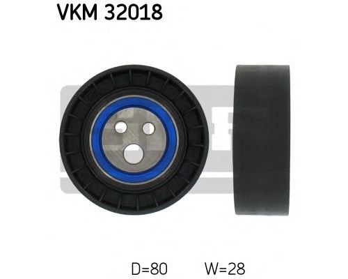 Τροχαλία παρέκκλισης ιμάντας poly-V SKF VKM32018