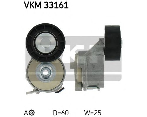 Τεντωτήρας ιμάντας poly-V SKF VKM33161