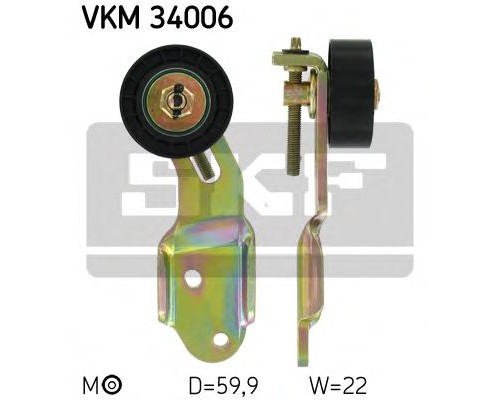 Τεντωτήρας ιμάντας poly-V SKF VKM34006