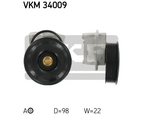 Τεντωτήρας ιμάντας poly-V SKF VKM34009