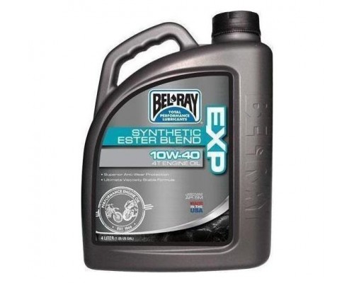 Bel-Ray EXP Synthetic Ester Blend 4T 10W-40 4L