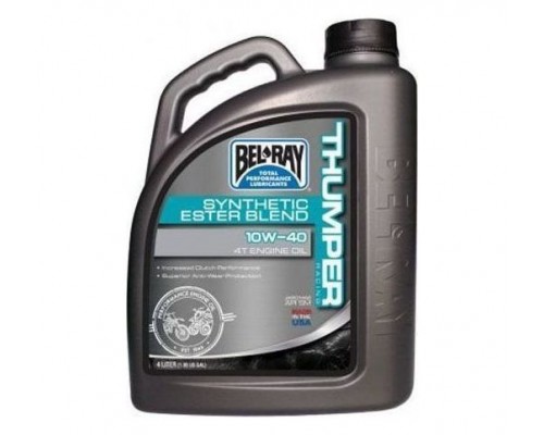 Bel-Ray Thumper Racing Synthetic Ester Blend 4T 10W-40 4L