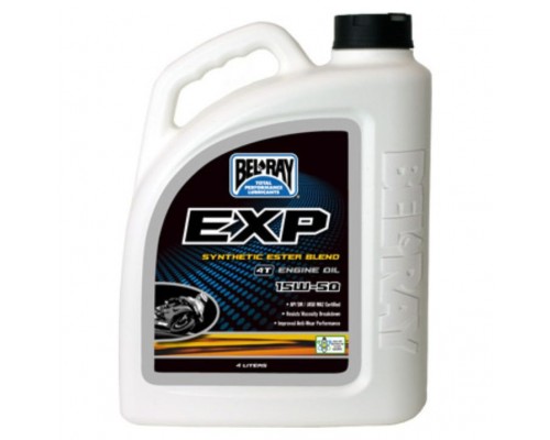 Bel-Ray EXP Synthetic Ester Blend 4T 15W-50 4L