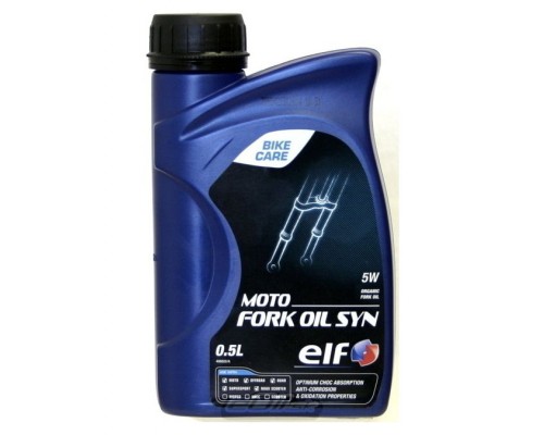 Elf Moto Fork Oil Syn 5W 0.5lt