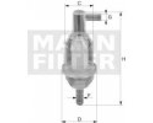 Φίλτρο καυσίμου MANN-FILTER WK311110