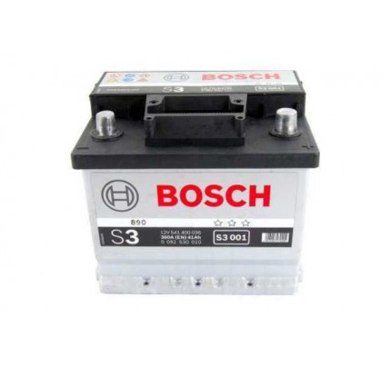 Μπαταρία Bosch S3001 41AH 360A 0092S30010