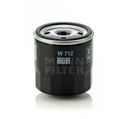 Φίλτρο λαδιού| Φίλτρο, υδραυλικό σύστημα| Φίλτρο, αναπνοή του μπλοκ του κινητήρα MANN-FILTER W712