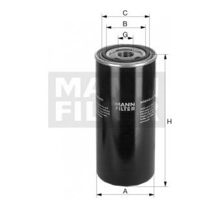 Φίλτρο λαδιού| Φίλτρο, υδραυλικό σύστημα MANN-FILTER WD9402
