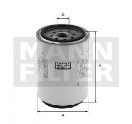 Φίλτρο καυσίμου MANN-FILTER WK1142X