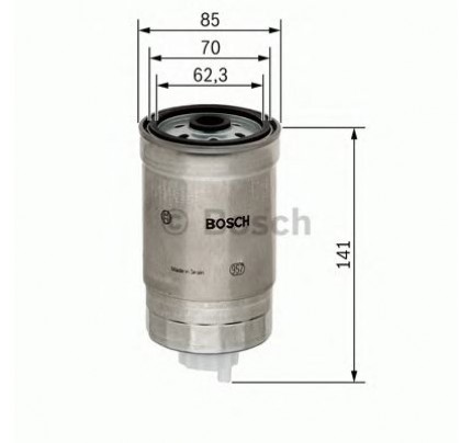 Φίλτρο καυσίμου BOSCH F026402043