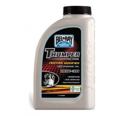 Bel-Ray Thumper Racing Friction Modified 4T Engine Oil 10W-30 1L