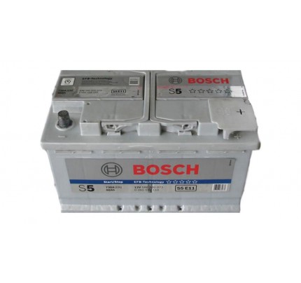 Μπαταρία Bosch S5E110 82AH 730A 0092S5E110