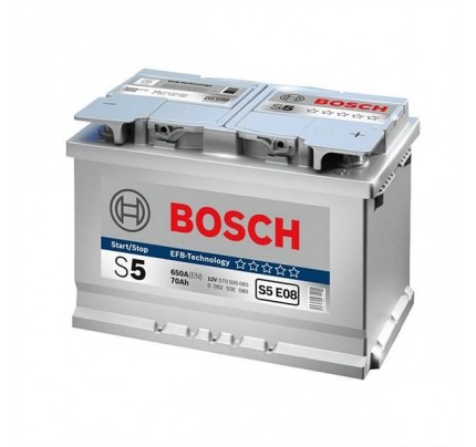 Μπαταρία Bosch S5E08 72AH 650A 0092S5E080