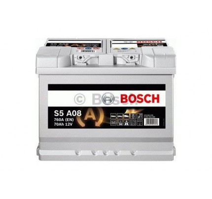 Μπαταρία Bosch S5A08 AGM 70AH 760A 0092S5A080