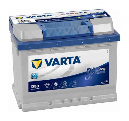 Μπαταρία Varta Blue Dynamic D53 12V 60Ah 560500056D842