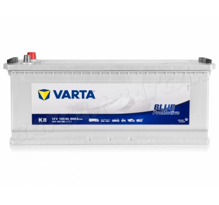 Μπαταρία Varta Varta Promotive Blue K8 12V 140Ah 640400080A732